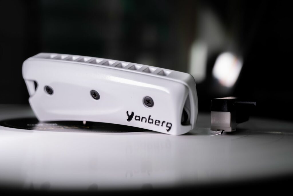 Harmonica-yonberg Harmonica Yonberg blanc sur un vinyle blanc