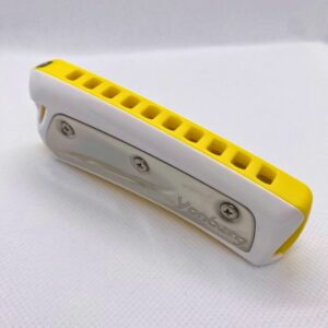Harmonica diatonique jaune et blanc Yonberg